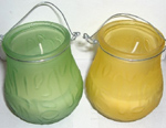 Hanging Citronella Candle In Glass